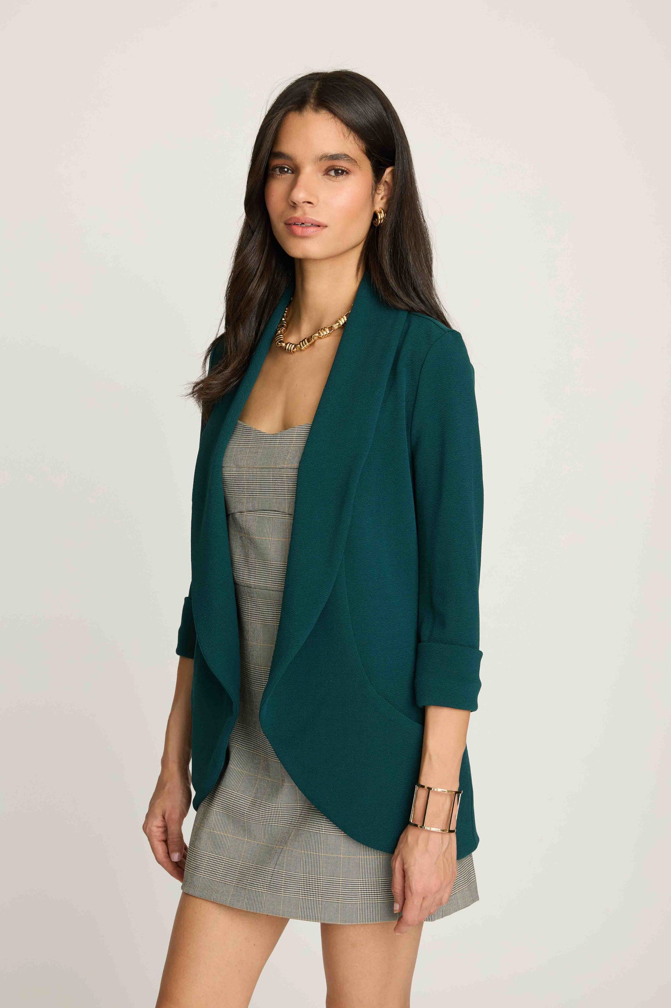 Melanie Knit Jacket - Teal