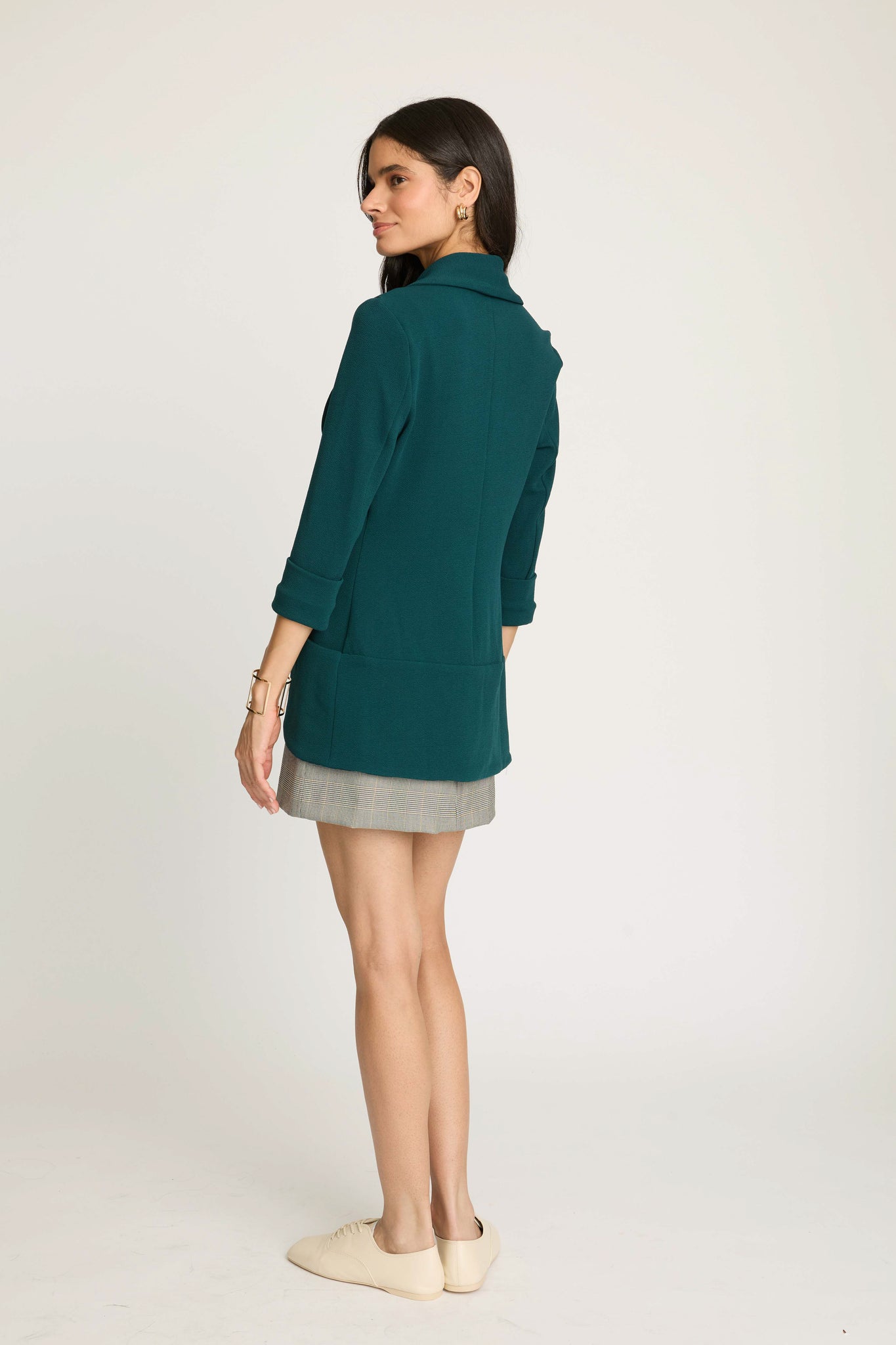 Melanie Knit Jacket - Teal