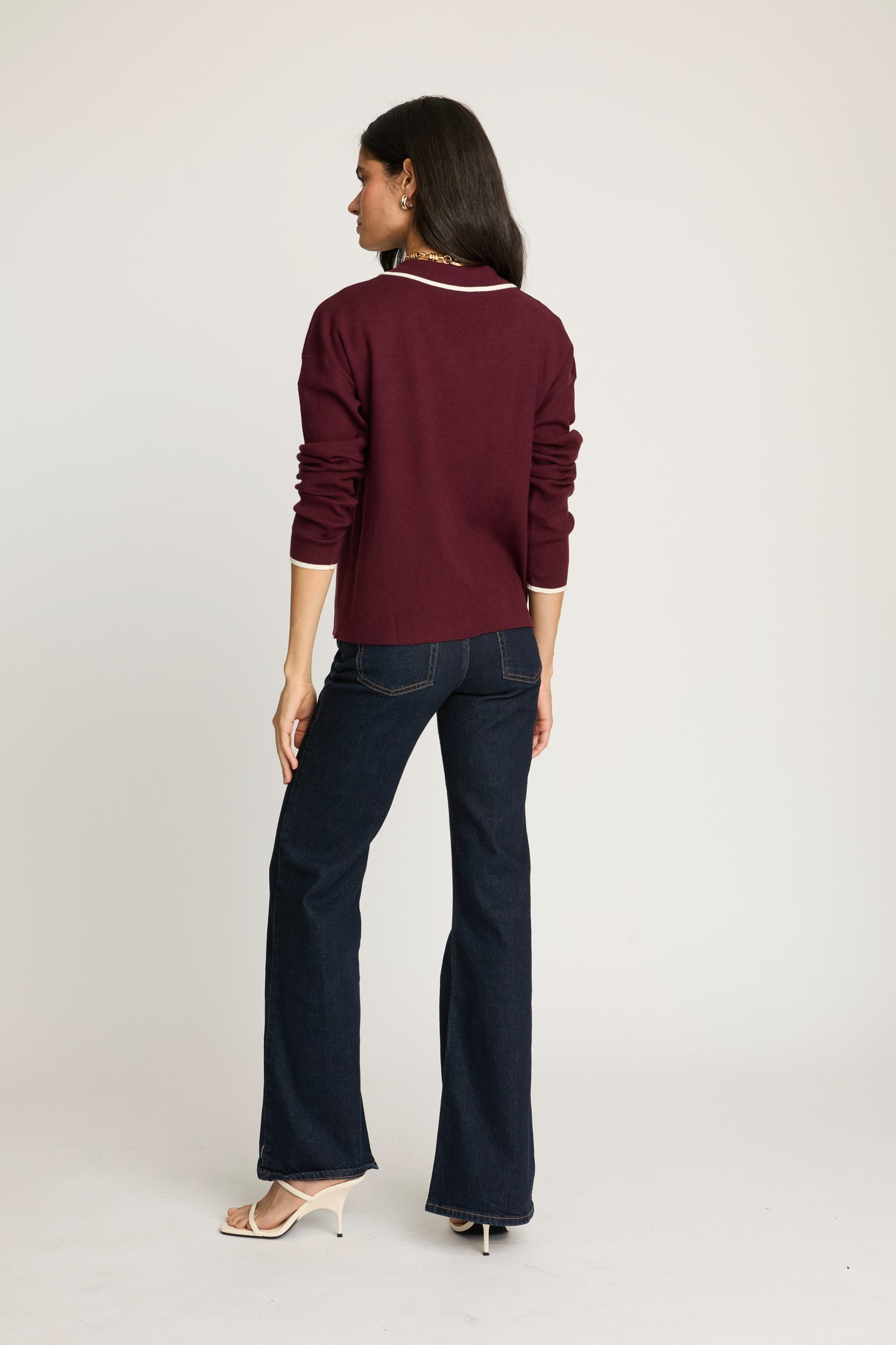 Lilo cardigan - Maroon