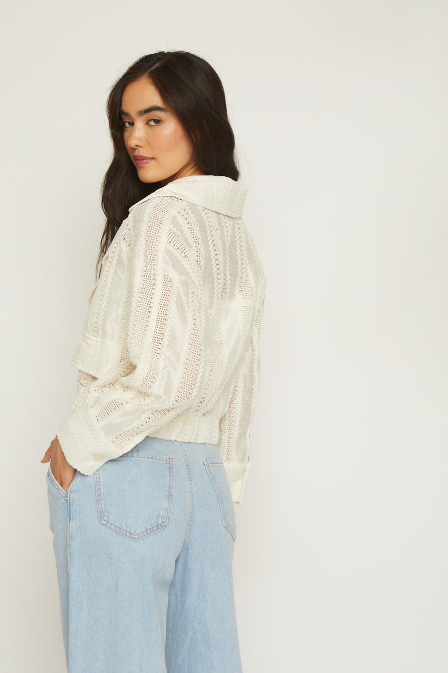 No Srcipt image - Images of 5 of 7 TESSA LACE JACKET