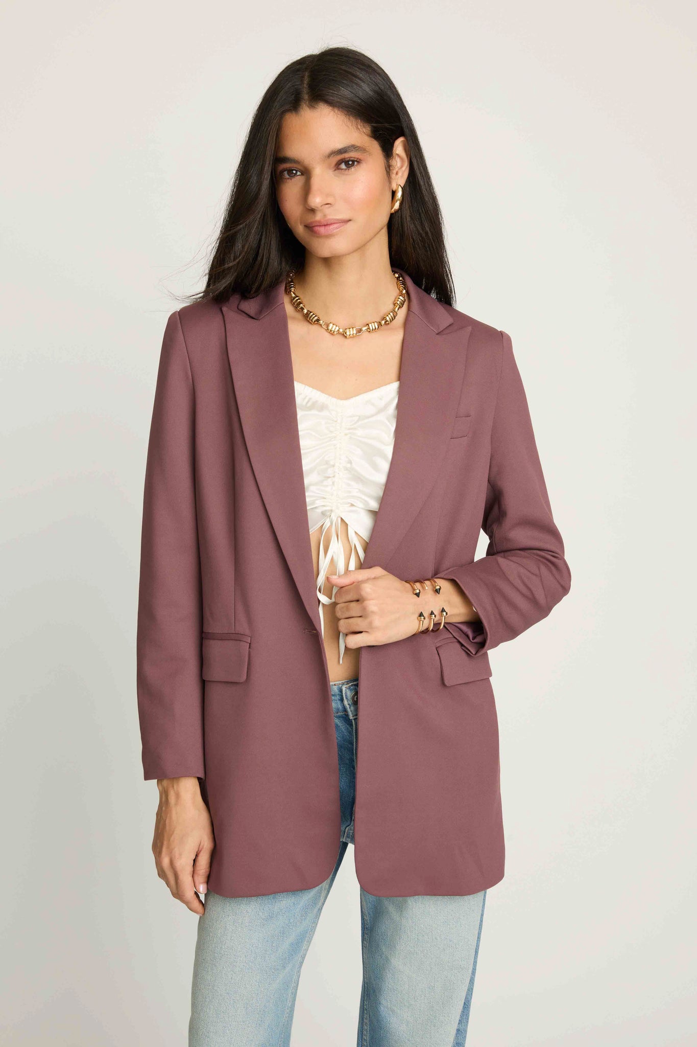 Elliot Blazer - Mauve