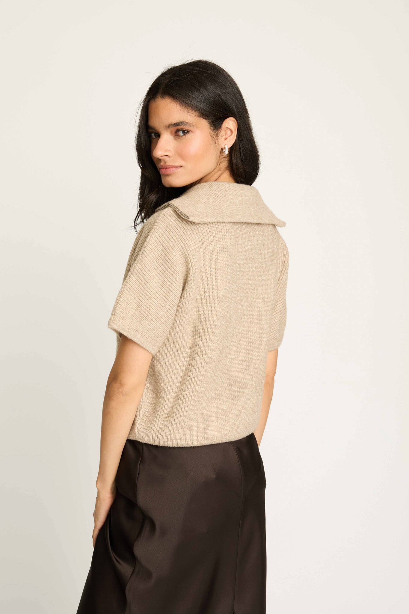 Sonya Half Zip Vest – FRENCHMAUVE