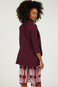 Melanie Knit Jacket - Pickled Beet