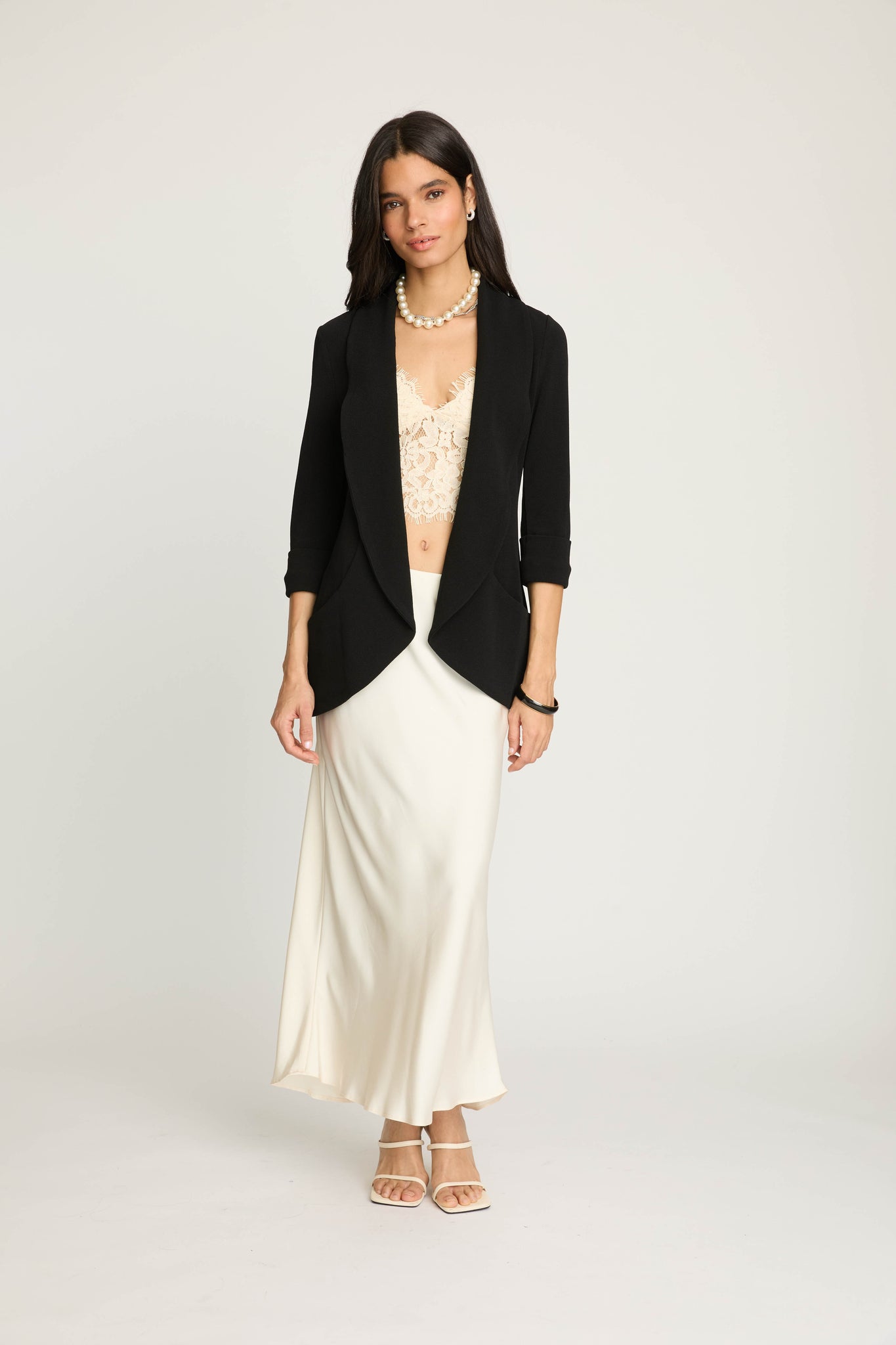 Melanie Knit Jacket - Black