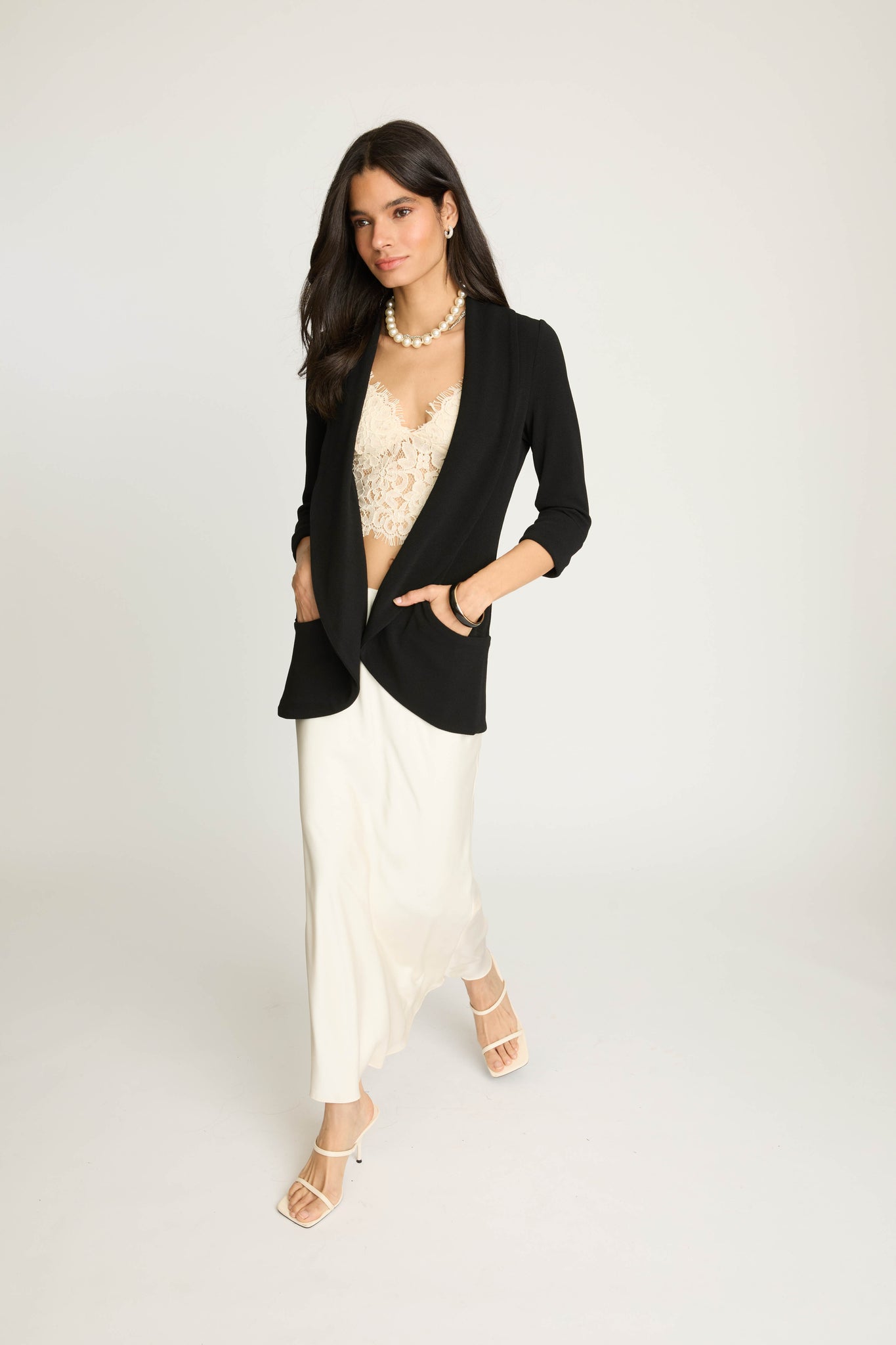 Melanie Knit Jacket - Black