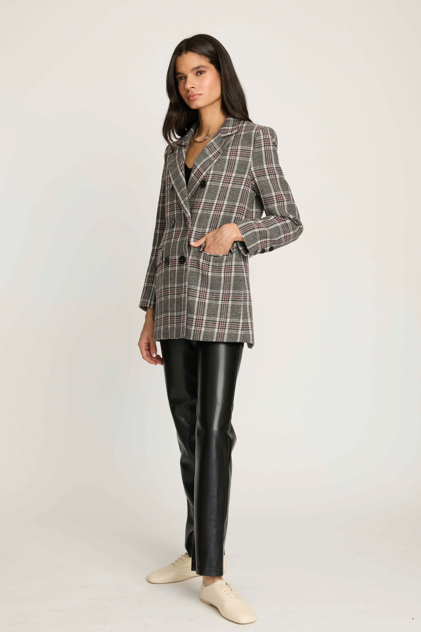 Emory Blazer- Plaid