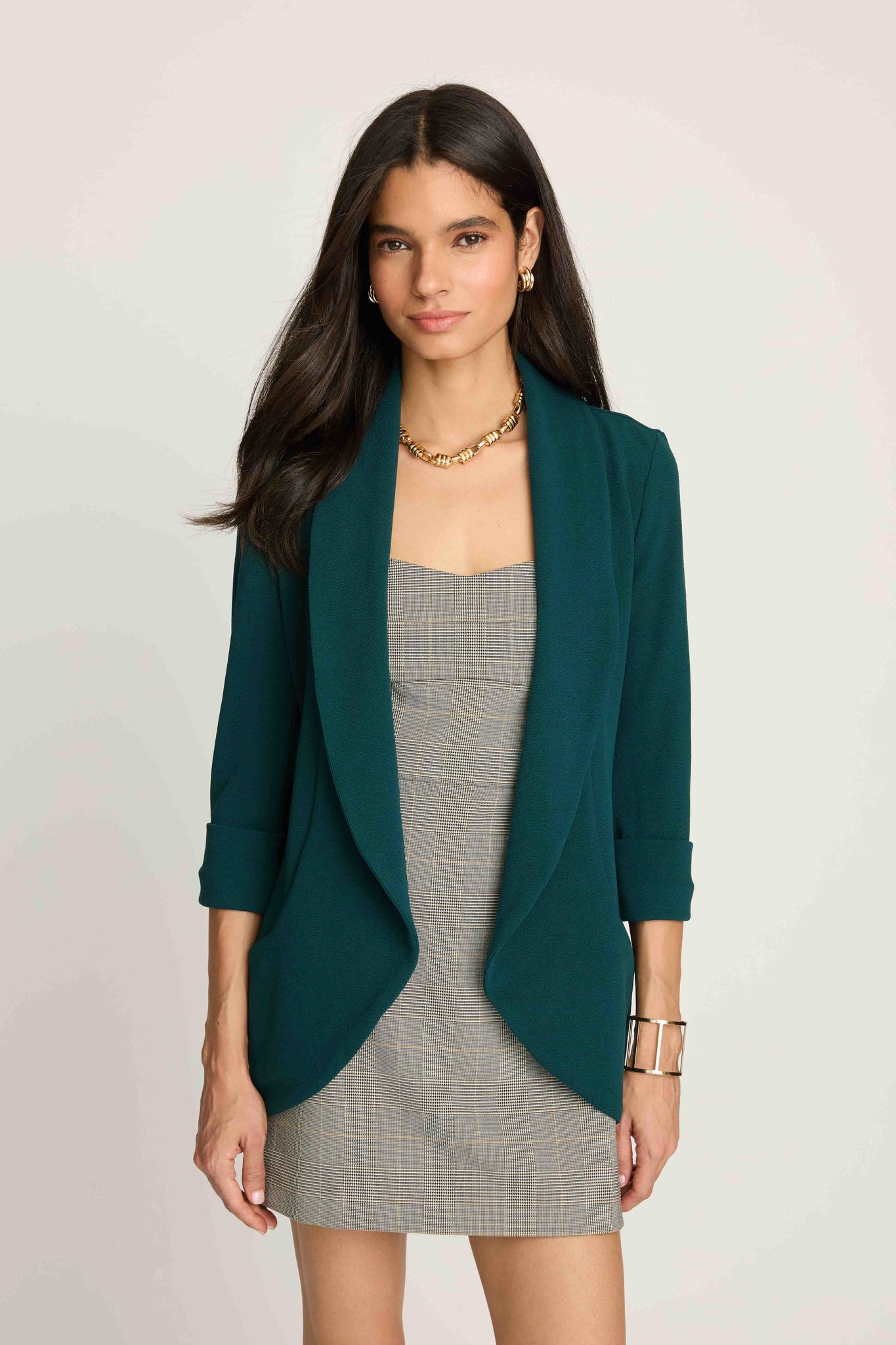 Melanie Knit Jacket - Teal