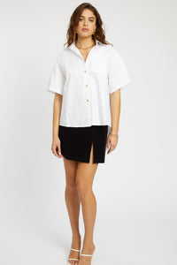 Kai Boxy Shirt - White