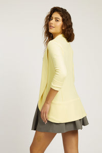 Melanie Knit Jacket - Lemon