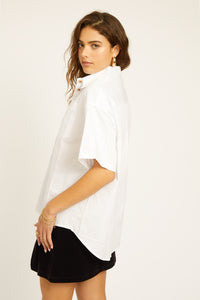 Kai Boxy Shirt - White