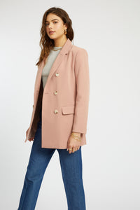 Emory Blazer- Dusty Pink