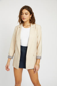 Bailey Contrast Cuff Jacket