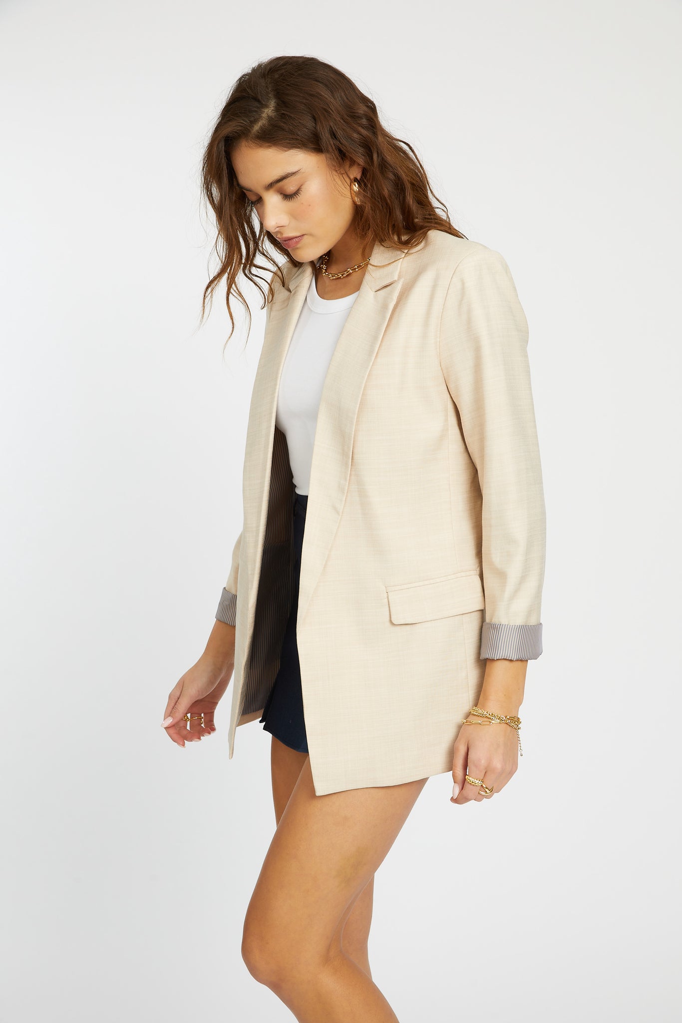 Bailey Contrast Cuff Jacket