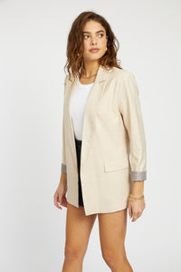 Bailey Contrast Cuff Jacket