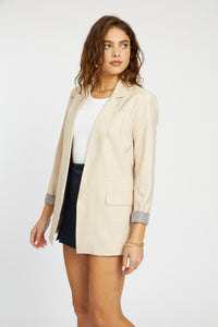 Bailey Contrast Cuff Jacket