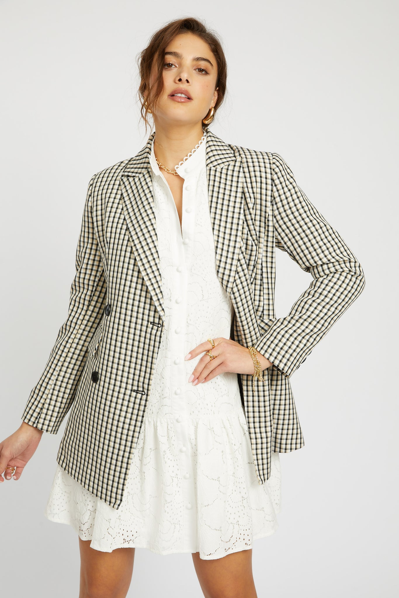 Penelope Peak Lapel Blazer