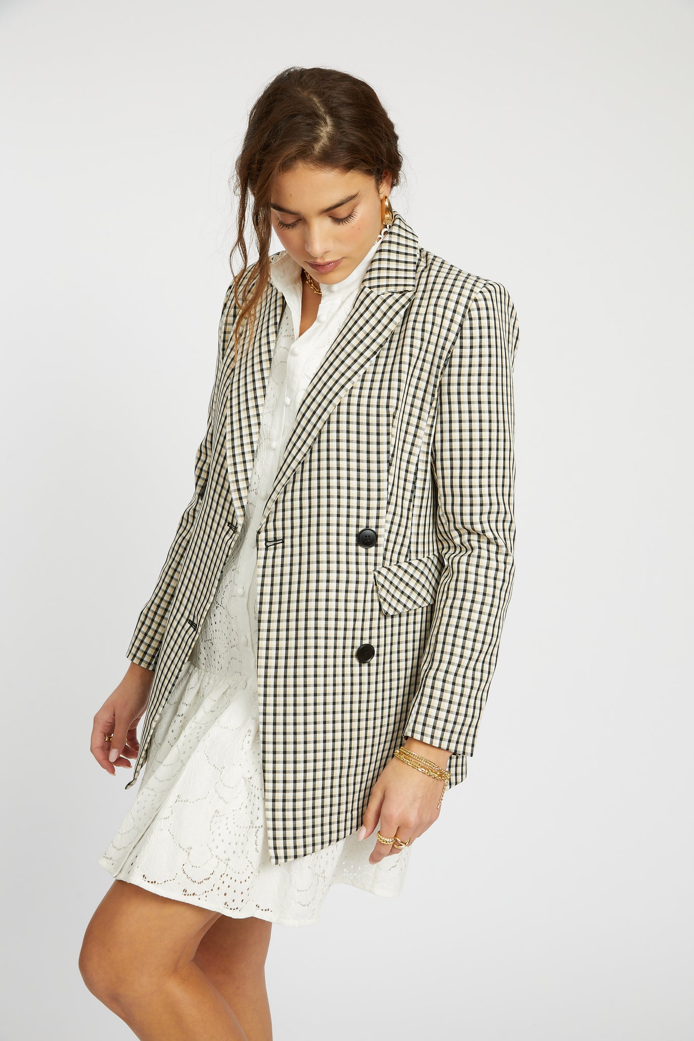 Penelope Peak Lapel Blazer