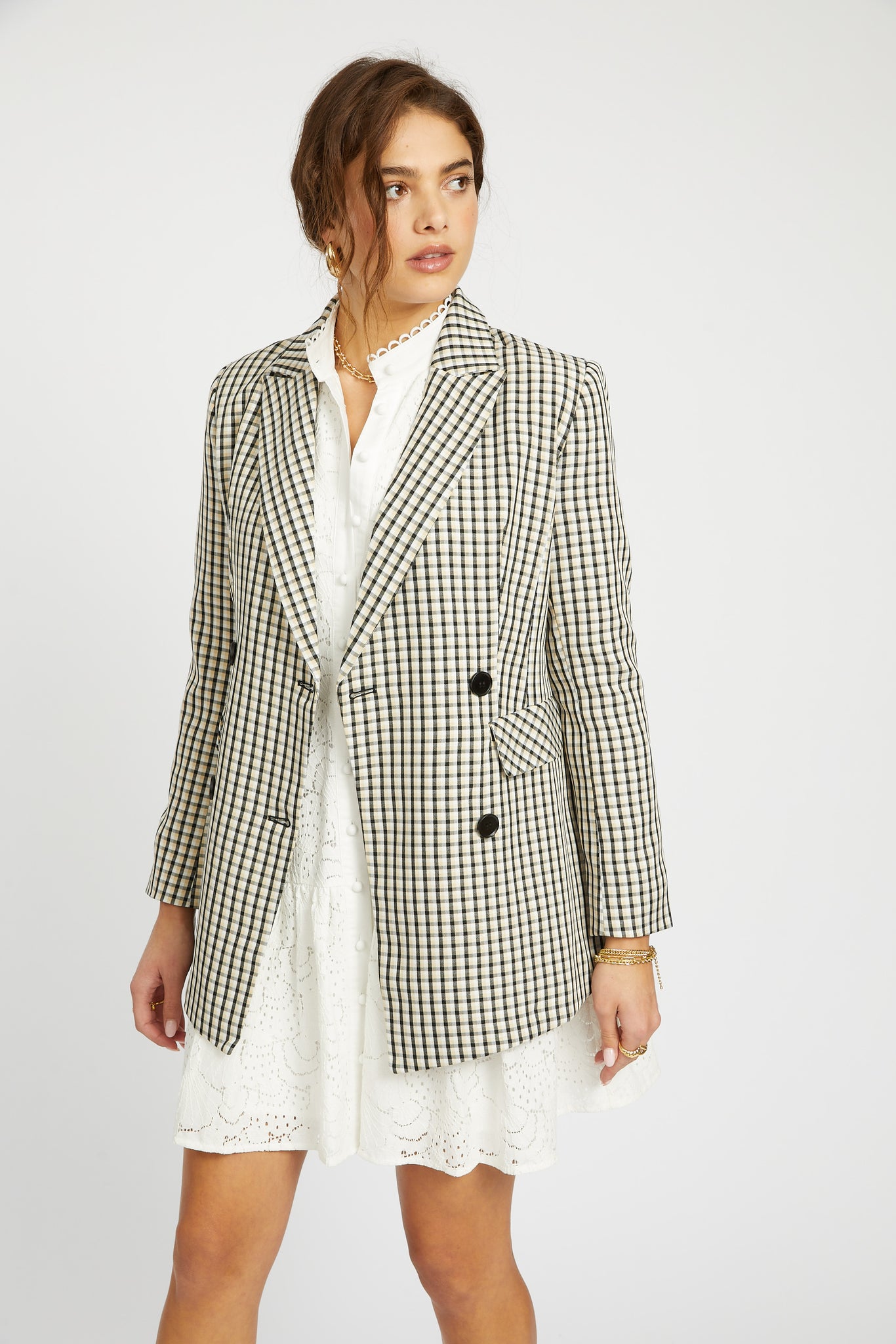 Penelope Peak Lapel Blazer