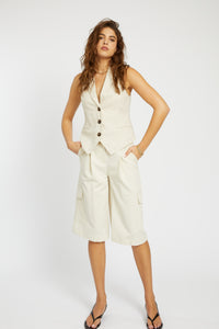 Vera Vest Linen Waistcoat