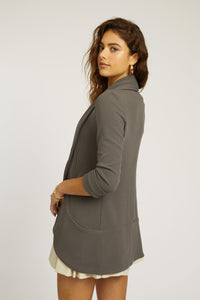 Melanie Knit Jacket - Dark Grey