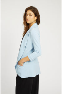 Melanie Knit Jacket - Powder Blue