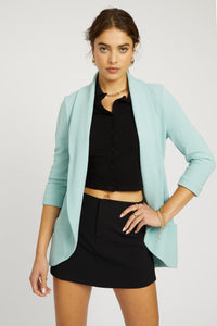 Melanie Knit Jacket - Sea-foam Blue