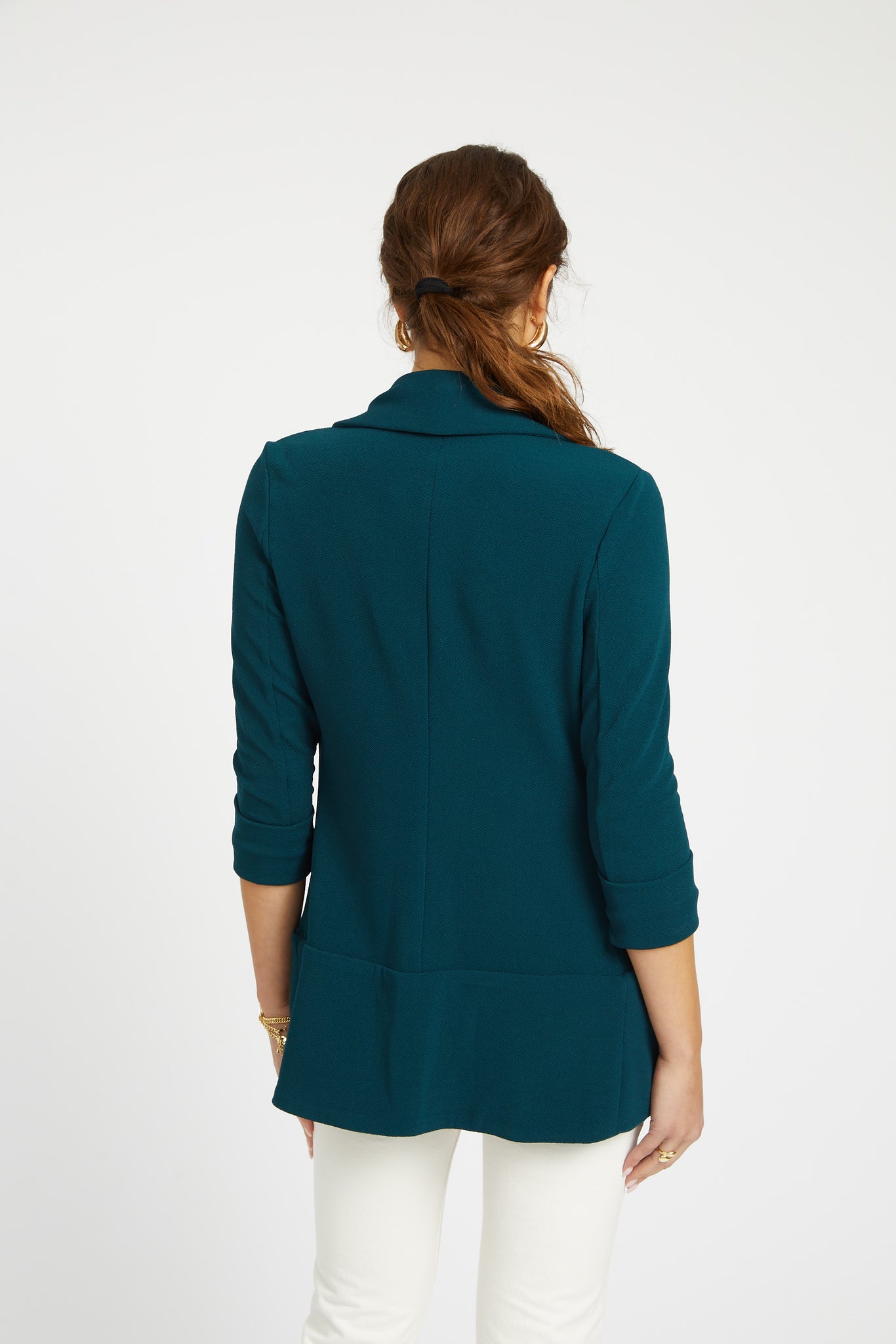 Melanie Knit Jacket - Teal