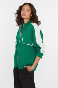 Clio Zip-up Knit Jacket