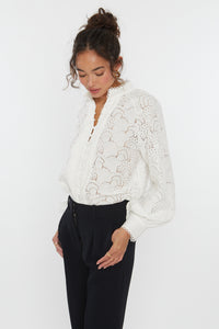 Portofino Eyelet Blouse