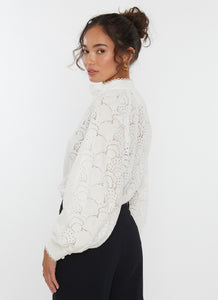 Portofino Eyelet Blouse