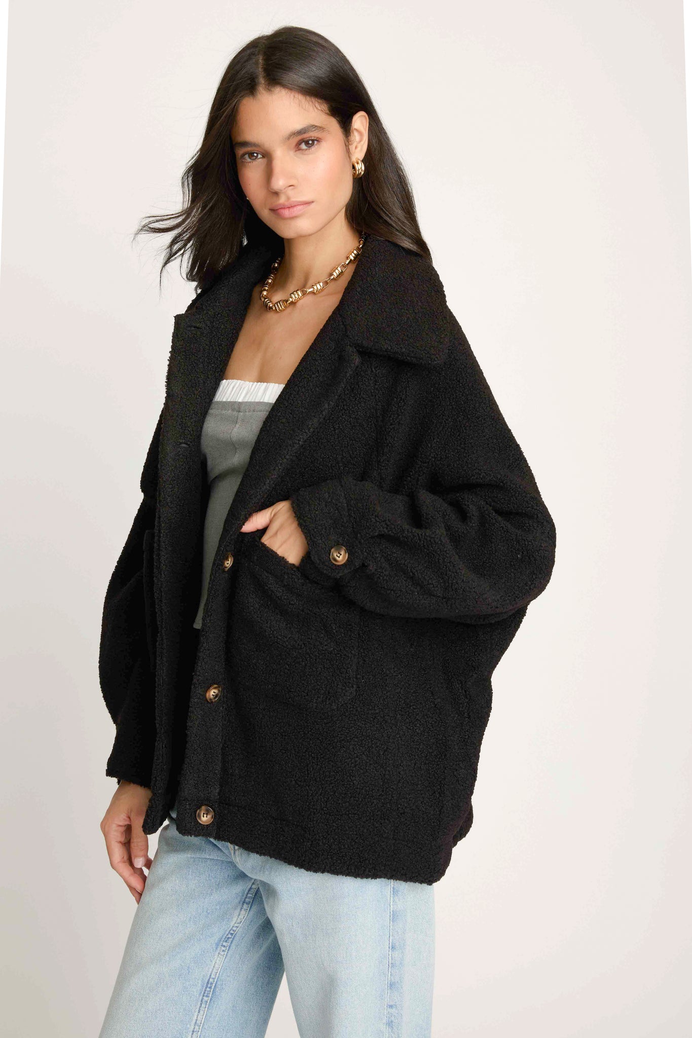 Blake faux Sherpa Jacket