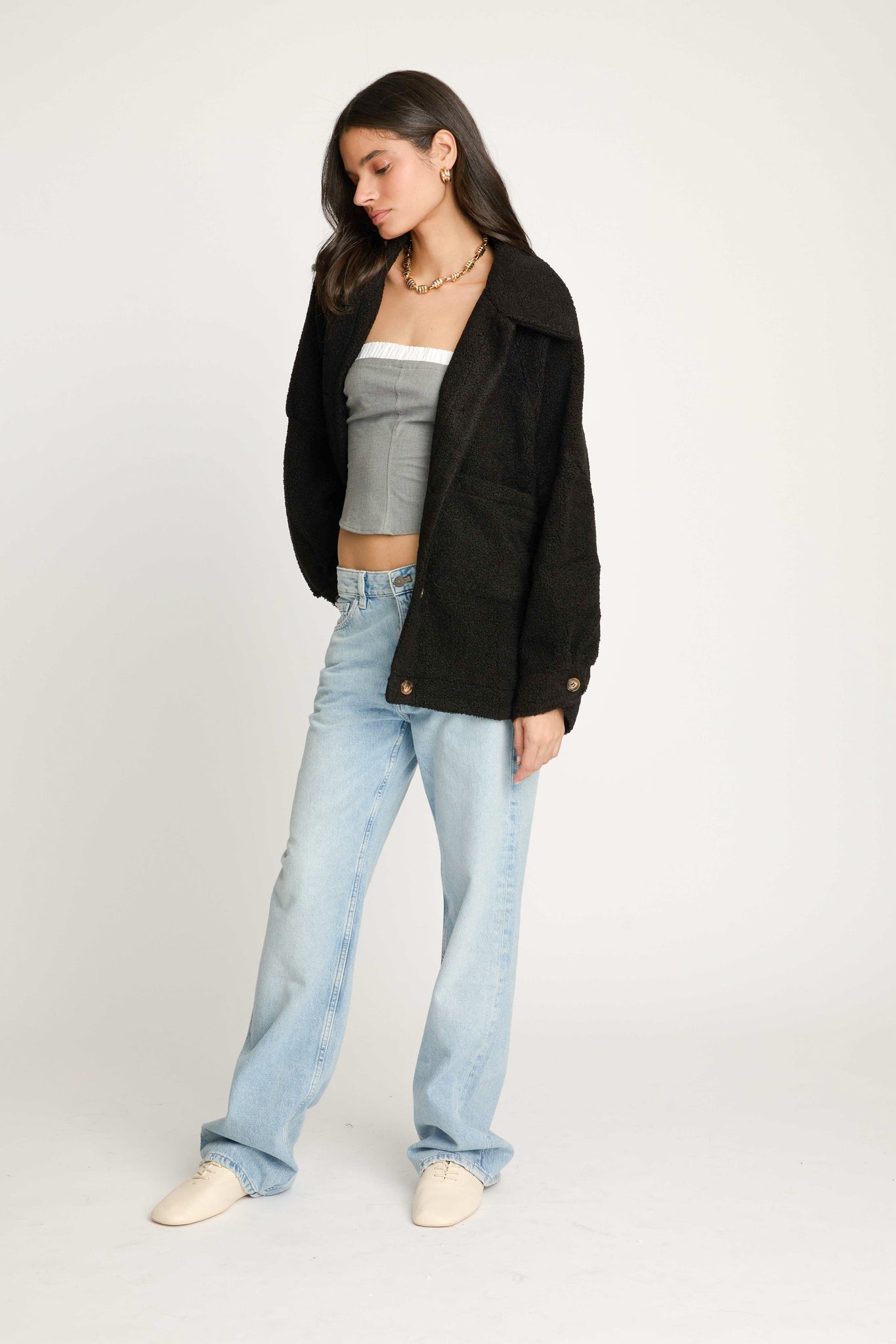 Blake faux Sherpa Jacket