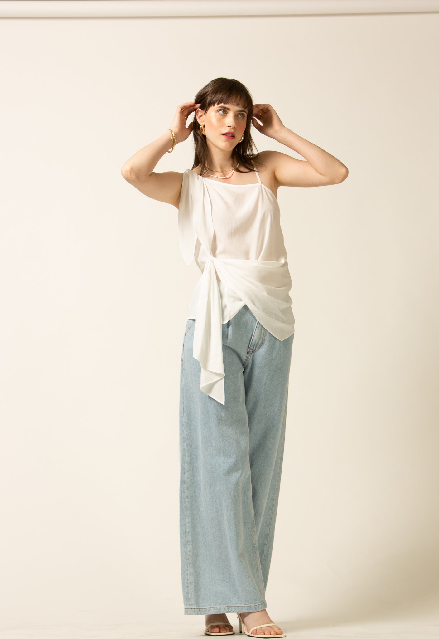 Kass Tie Blouse