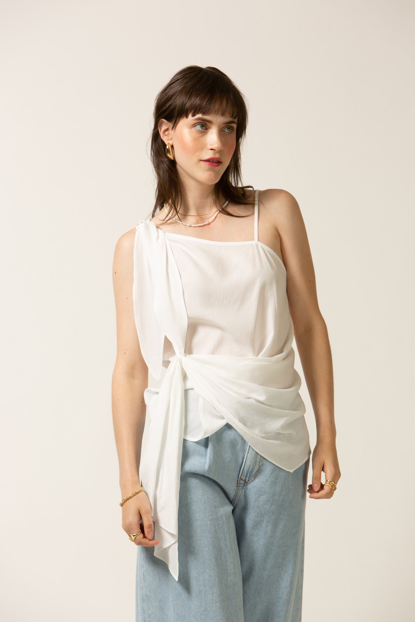 Kass Tie Blouse