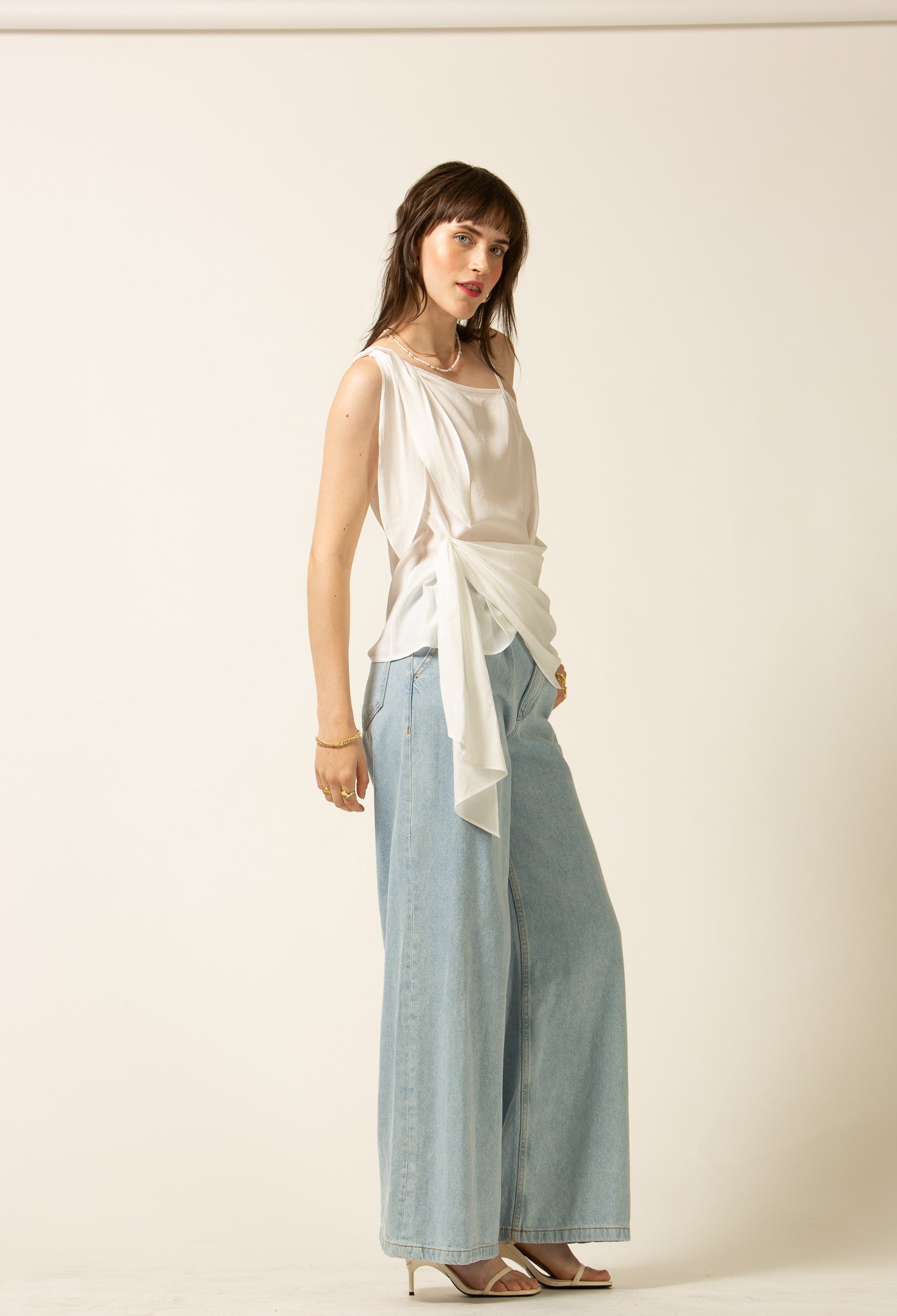Kass Tie Blouse