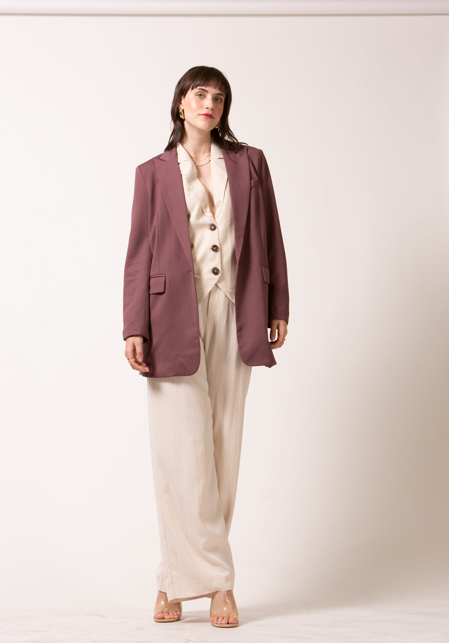 Elliot Blazer - Mauve