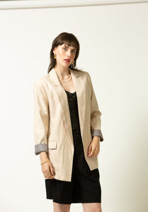 Bailey Contrast Cuff Jacket