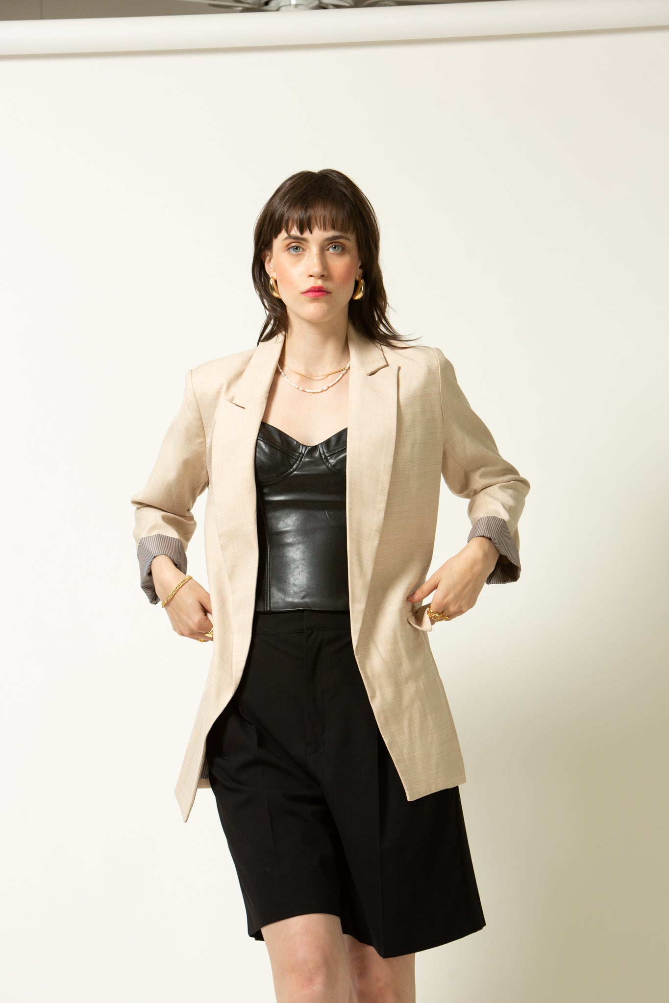 Bailey Contrast Cuff Jacket