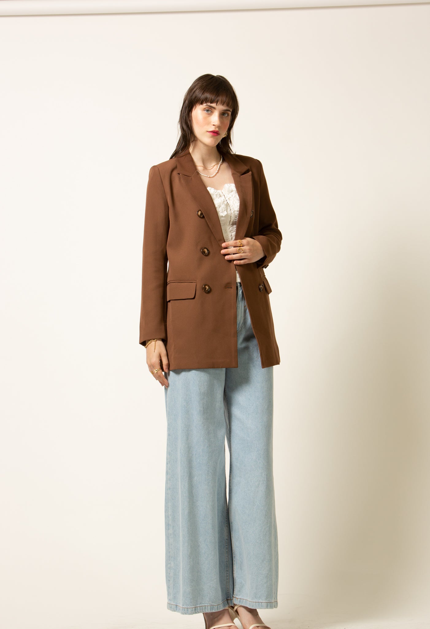 Emory Blazer- Brown