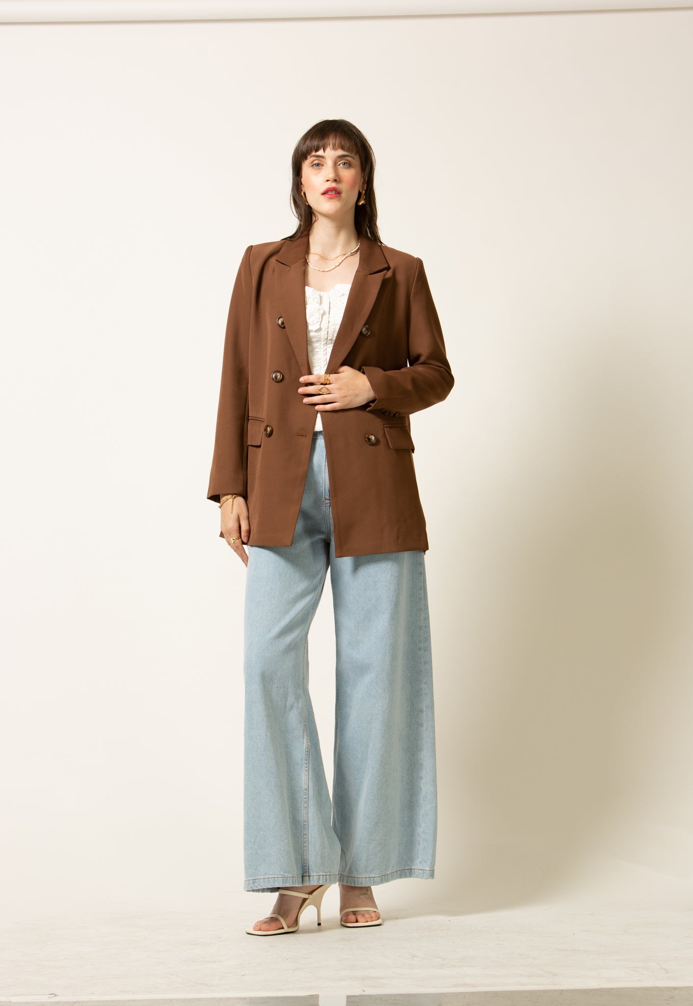 Emory Blazer- Brown