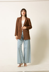 Emory Blazer- Brown