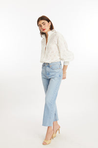 Portofino Eyelet Blouse