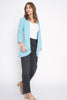 Classic Melanie Shawl Sky Blue Staple Workwear Blazer